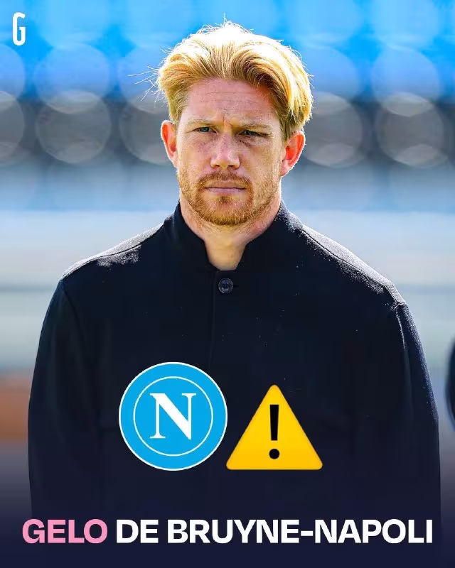 Kevin De Bryuyne va Napoli o'rtasidagi vaziyat keskinlashmoqda