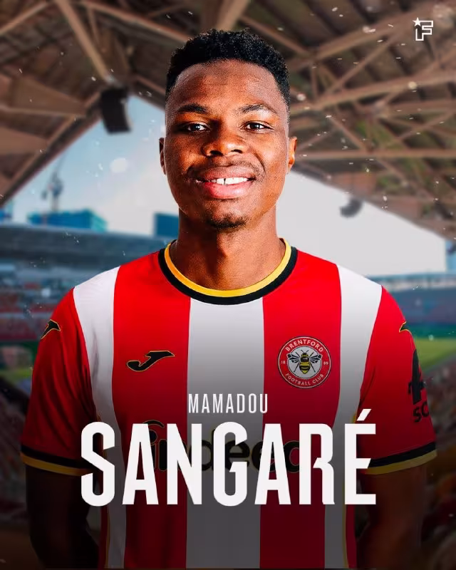 Brentford Mamadu Sangare transferini yaqin vaqt ichida e'lon qiladi