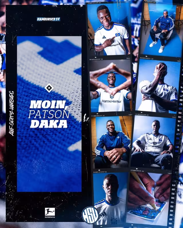 Patson Daka «Gamburg» futbolchisiga aylandi