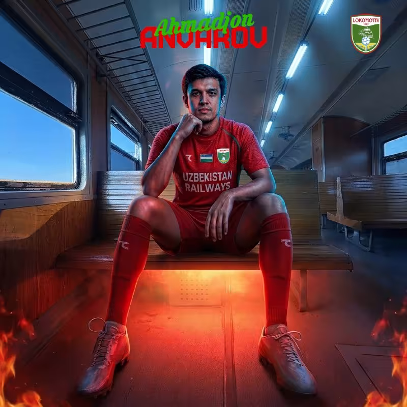 Ahmadjon Anvarov «Lokomotiv» futbolchisiga aylandi