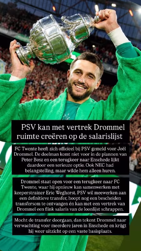 Yoel Drommel "Tvente"ga qaytishi mumkin