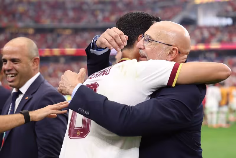 Luis de la Fuente: Merino hech qachon pand bermaydi