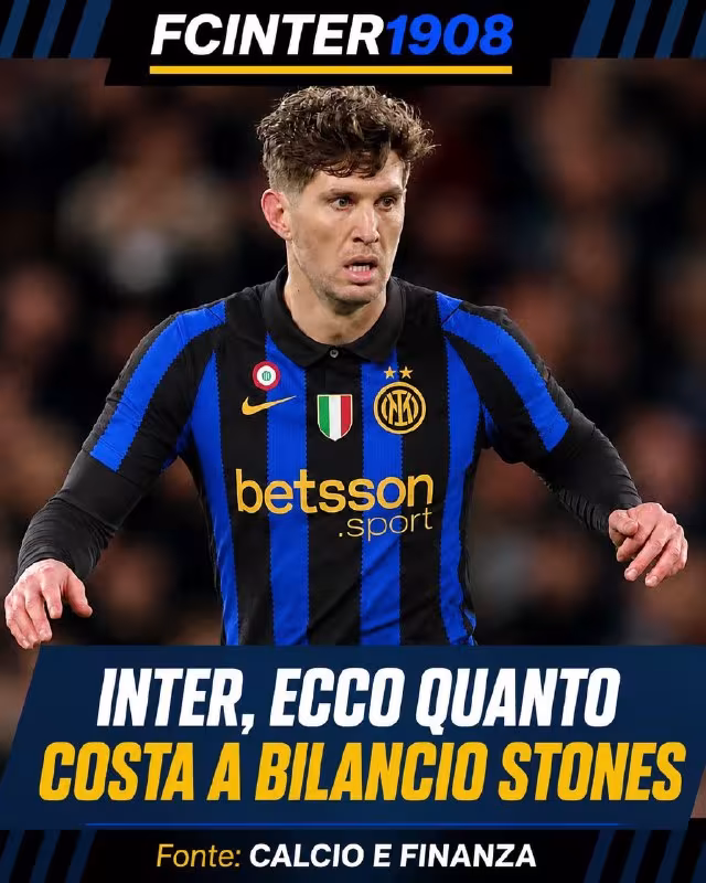 Jon Stounzning «Inter»dagi moliyaviy shartlari ma'lum bo'ldi