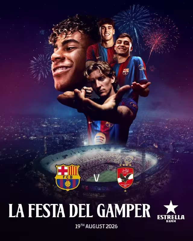 Barselona Joan Gamper kubogi doirasida Al-Ahli bilan to'qnash keladi