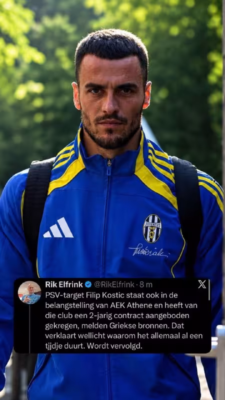Filip Kostichga AEKdan taklif bor