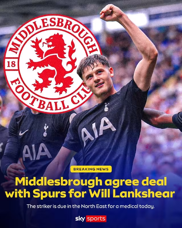Uill Lanksher «Midlsbro»ga o'tmoqda