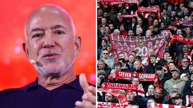 Sky: Jeff Bezos «Liverpul» aksiyalarini sotib olishi mumkin