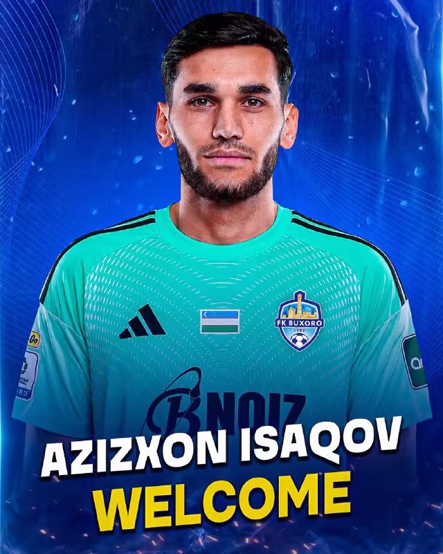 Azizxon Isaqov “Buxoro” jamoasi futbolchisi