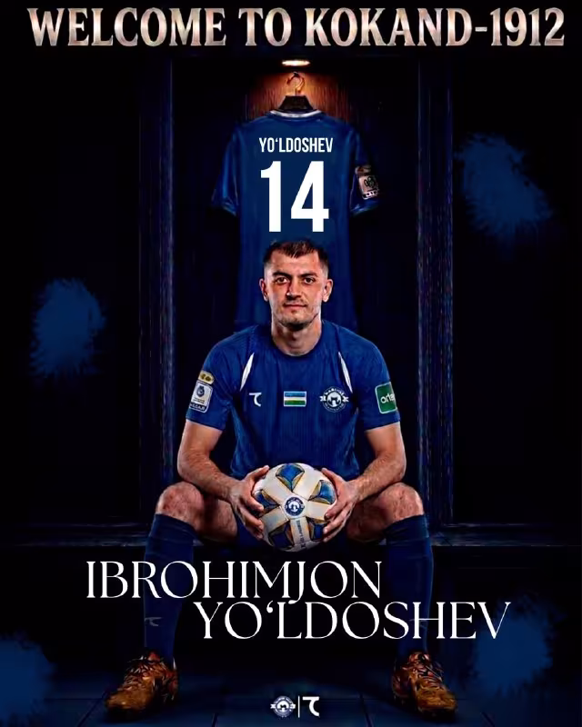 Ibrohim Yo'ldoshev «Qo'qon-1912» futbolchisiga aylandi