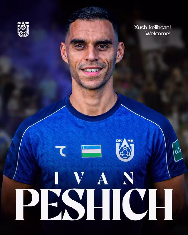 OKMK Ivan Peshich transferini e'lon qildi
