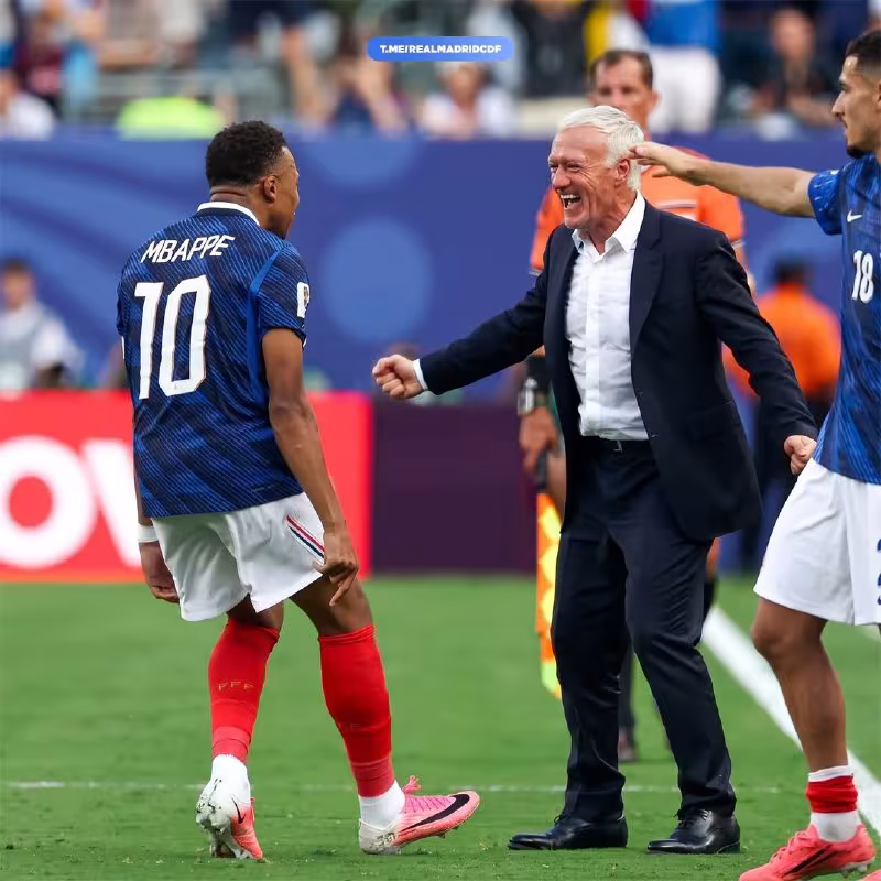 Kilian Mbappe Didye Deshamga minnatdorchilik bildirdi