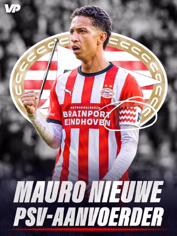 Mauro Junior PSV jamoasining yangi sardori etib tayinlandi