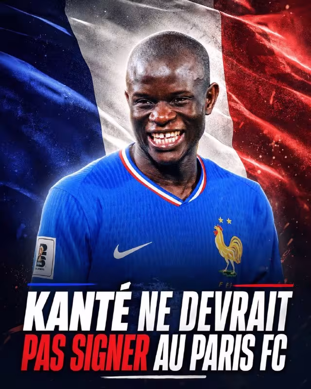 N'Golo Kante «Parij» klubiga o'tmaydi