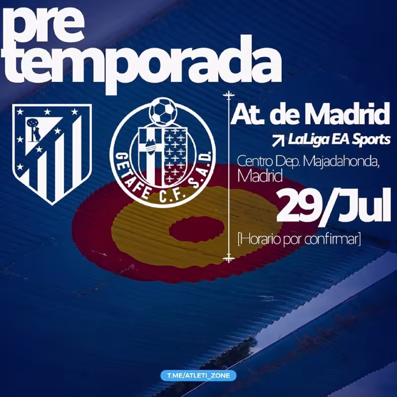 Atletiko Madrid va Xetafe o'rtoqlik uchrashuvi o'tkazadi