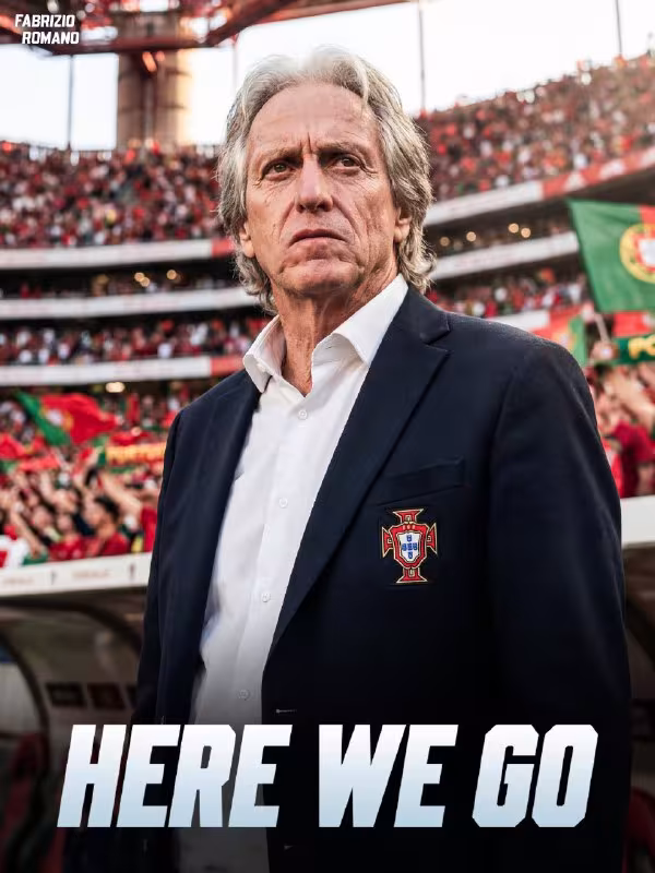 Jorje Jezus Portugaliya terma jamoasining yangi bosh murabbiyi bo'ladi