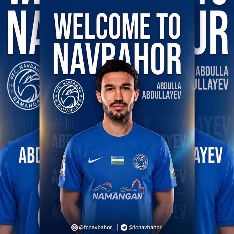 Abdulla Abdullayev – «Navbahor» futbolchisi
