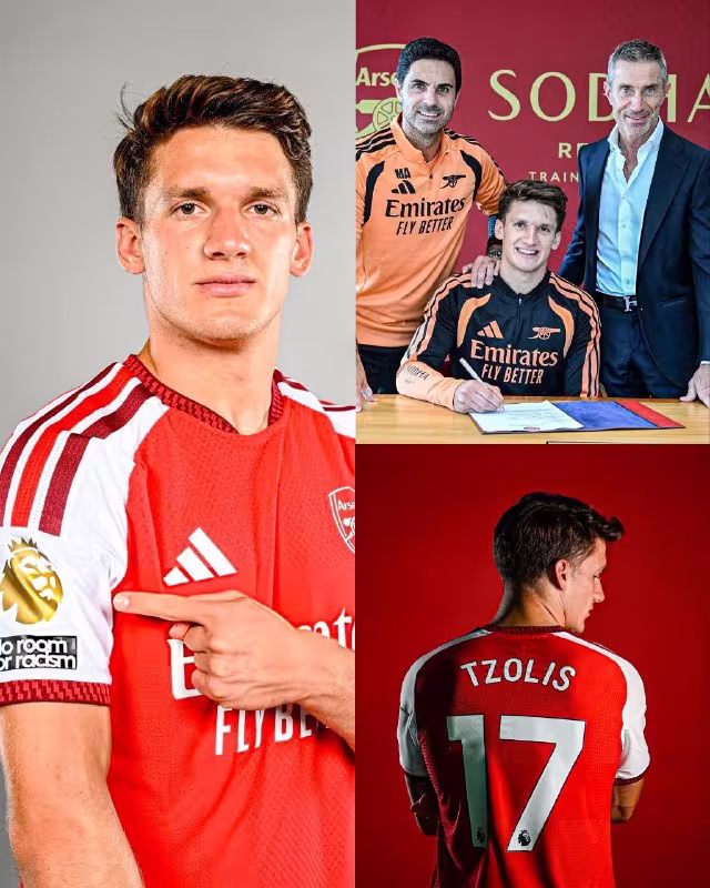 Xristos Tsolis «Arsenal» futbolchisiga aylandi