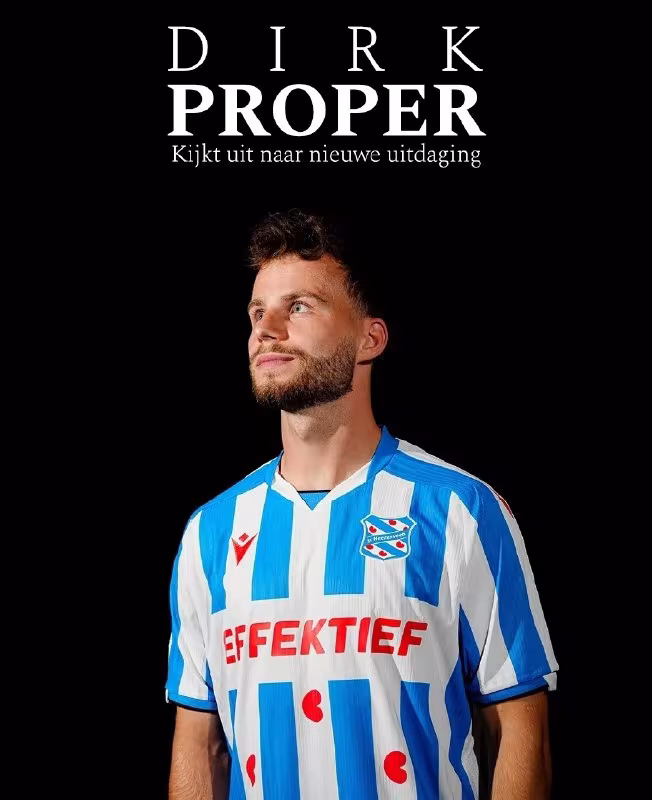 Dirk Proper «Xerenven» futbolchisiga aylandi