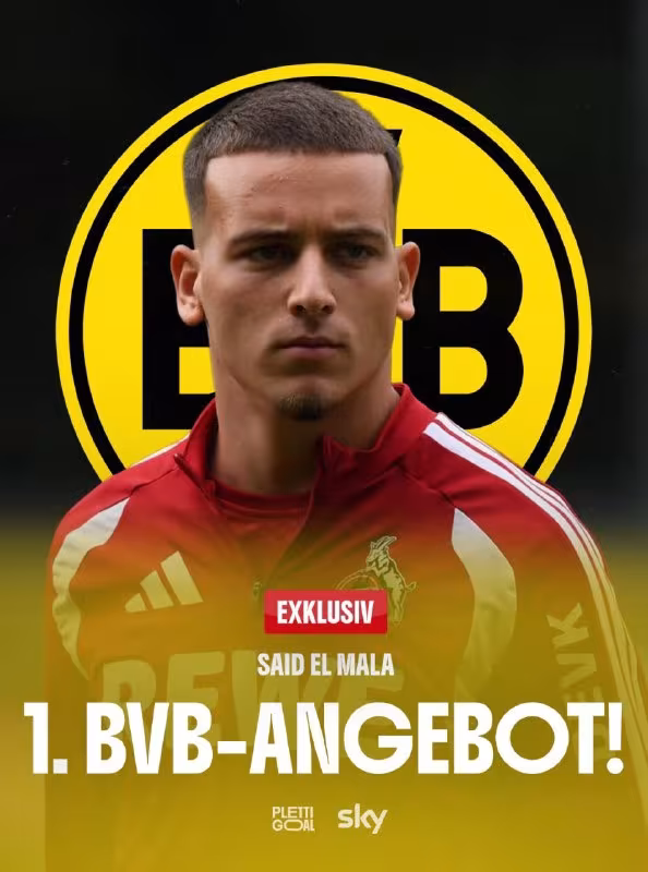 Dortmund Said El Mala uchun ilk taklifni yubordi