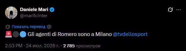 Luka Romero agentlari Milanda