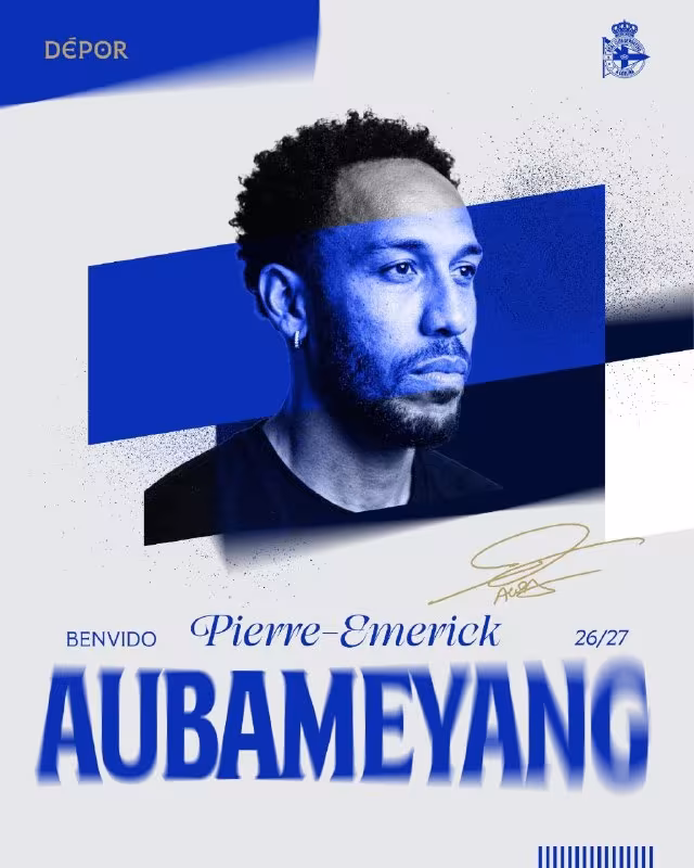 Pyer-Emerik Obameyang «Deportivo» futbolchisiga aylandi