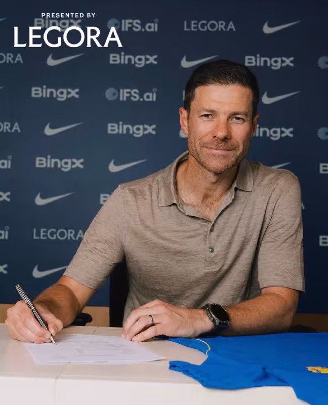 Xabi Alonso bugun Chelse bilan shartnoma imzoladi