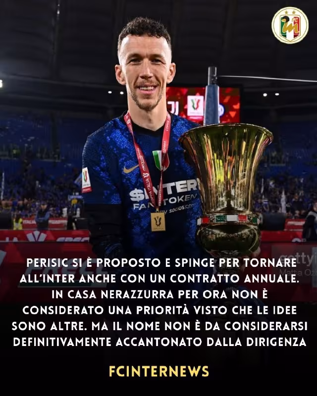 Ivan Perishich "Inter"ga qaytishni istamoqda