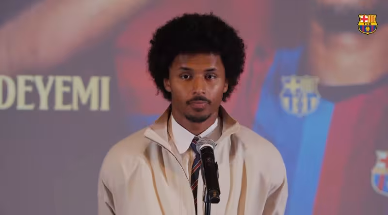 Adeyemi: «Barselona»da sovrinlar yutish uchun borman»