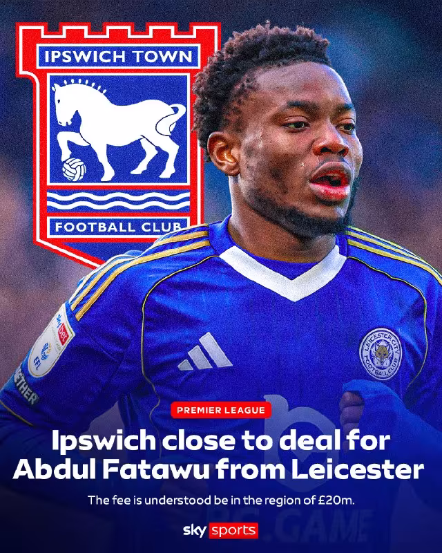 Ipswich Town Abdul Fatawu transferi bo'yicha kelishuvni yakunlamoqda