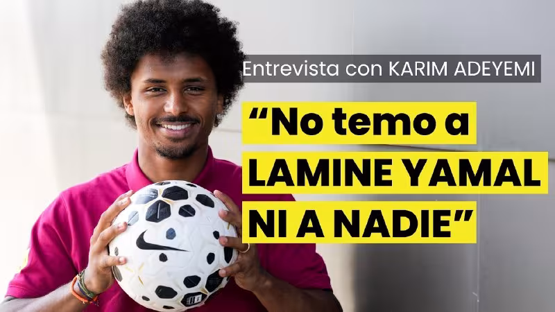 Karim Adeyemi: Lamine Yamal bilan raqobatdan qo'rqmayman