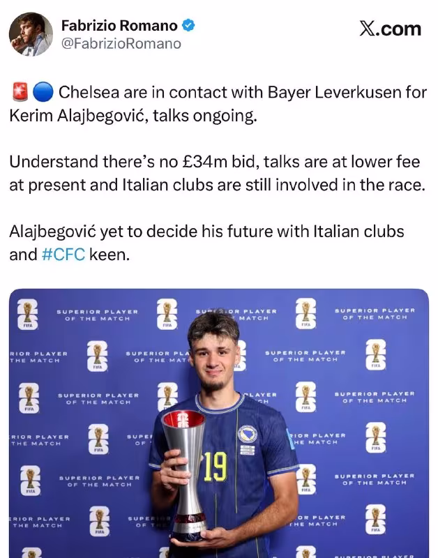Kerim Alajbegovich uchun kurash davom etmoqda