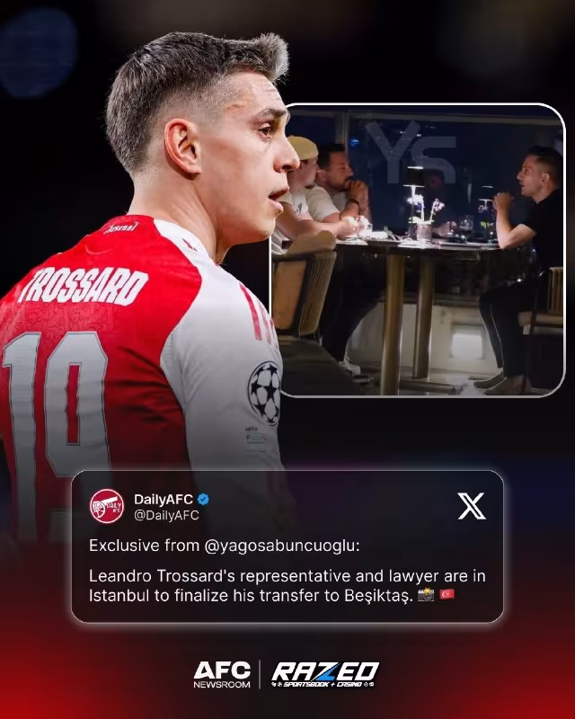 Leandro Trossard «Beshiktosh»ga o'tishi mumkin