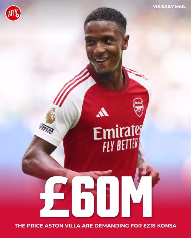 Arsenal Ezri Konsa uchun kurashmoqda
