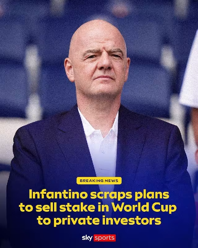 Janni Infantino FIFA Forward Enterprise loyihasidan voz kechdi