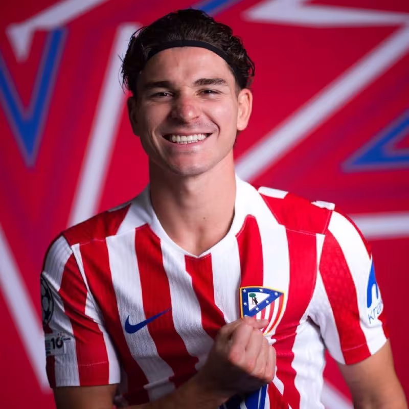 Xulian Alvares «Atletiko» mashg'ulotlariga kirishdi